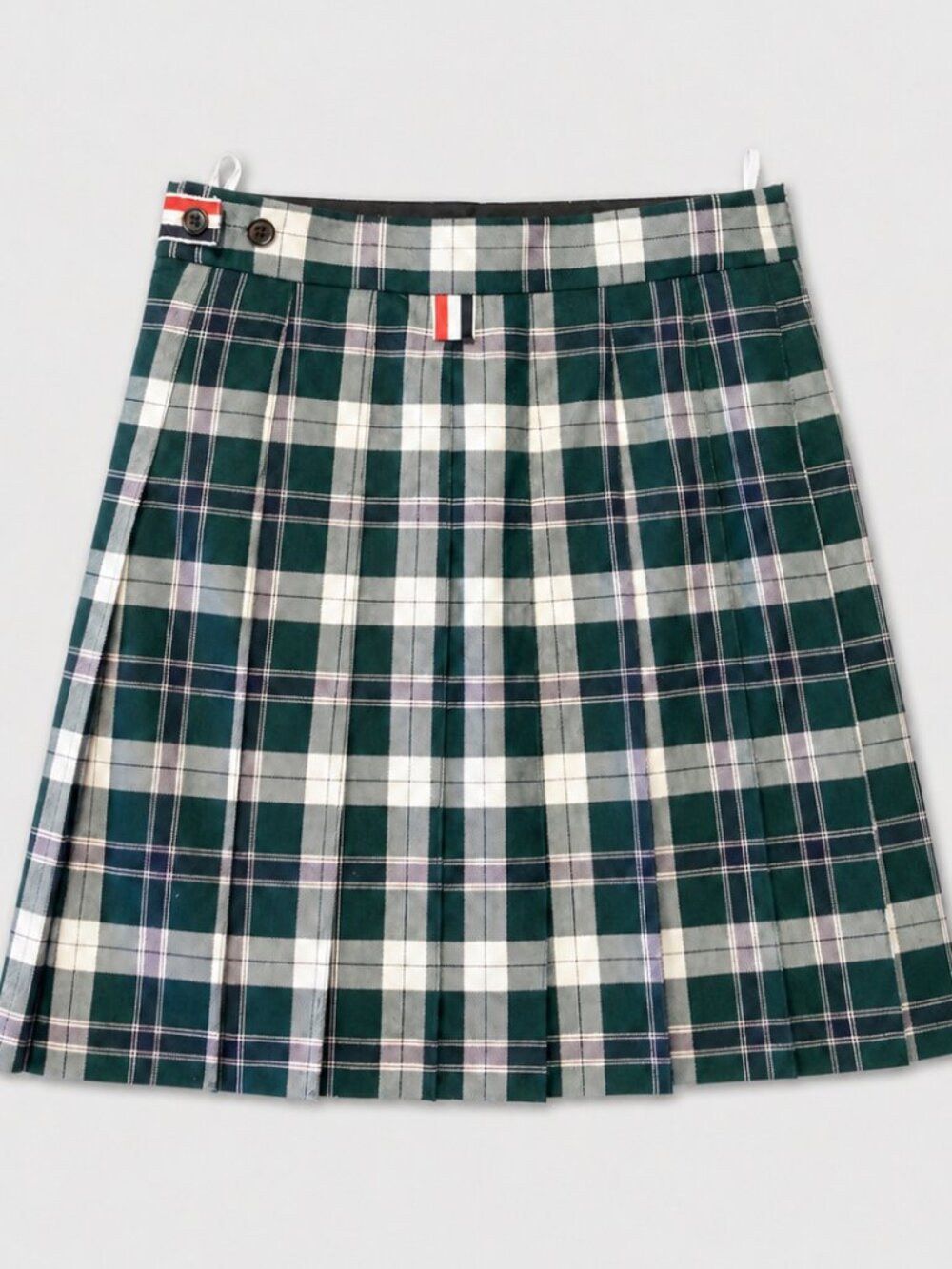 Thom Browne Pleated Mini Skirt | Original Fabric Tags- Photos | Size 36
